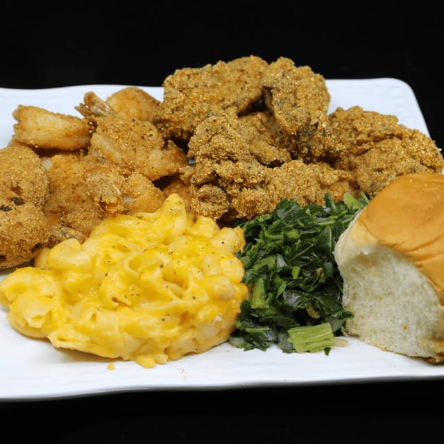 Oyster & Shrimp Combo.